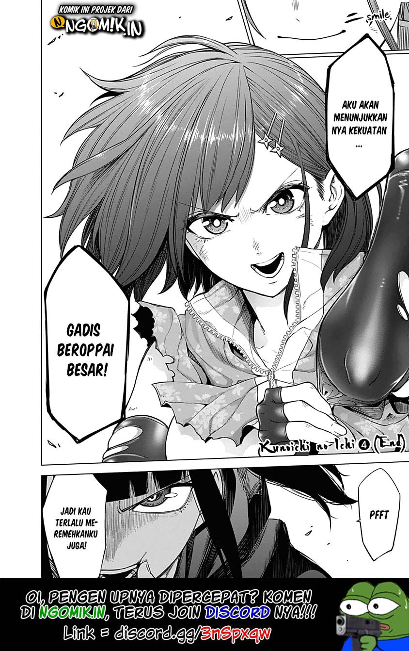 Kunoichi no Ichi Chapter 37 Bahasa Indonesia